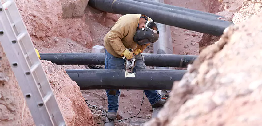 Cast Iron Sewer Pipe Replacement in Duncanville